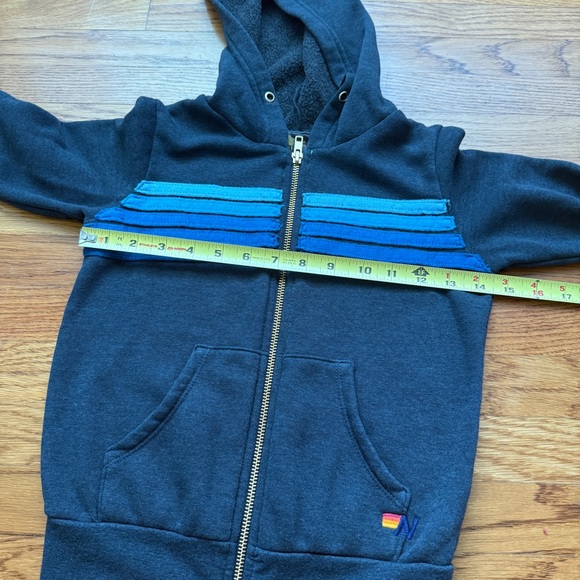 Aviator Nation blue rainbow stripe jacket and pants 4 - Picture 5 of 10